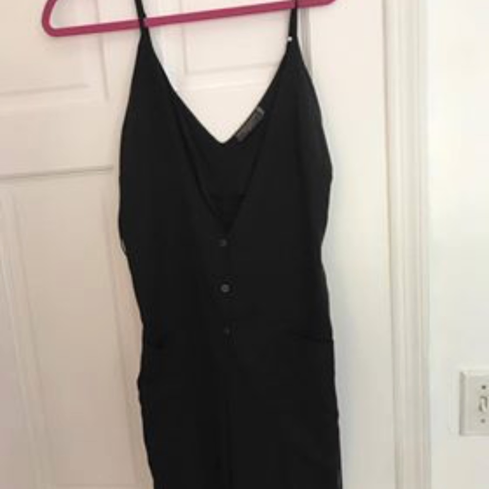 black jumpsuit